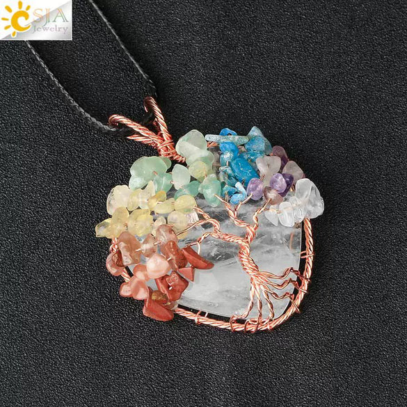Retro Handmade Agate Heart Shaped Pendant Colorful Crystal Style Semi Precious Stone Unisex Jewelry