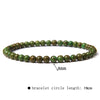 Retro Handmade Crystal Bead Stretch Bracelet With Geometric Design Unisex Fashion Jewelry