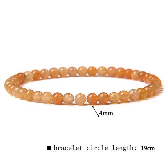 Retro Handmade Crystal Bead Stretch Bracelet With Geometric Design Unisex Fashion Jewelry
