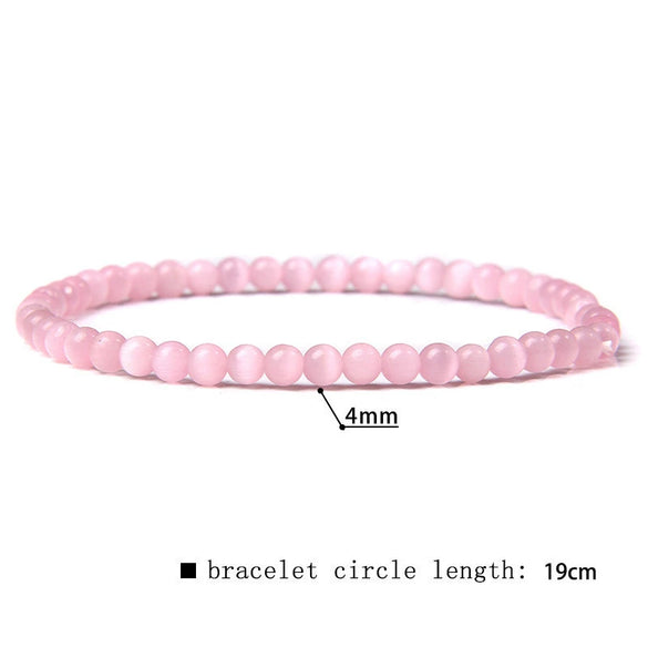 Retro Handmade Crystal Bead Stretch Bracelet With Geometric Design Unisex Fashion Jewelry