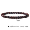Retro Handmade Crystal Bead Stretch Bracelet With Geometric Design Unisex Fashion Jewelry