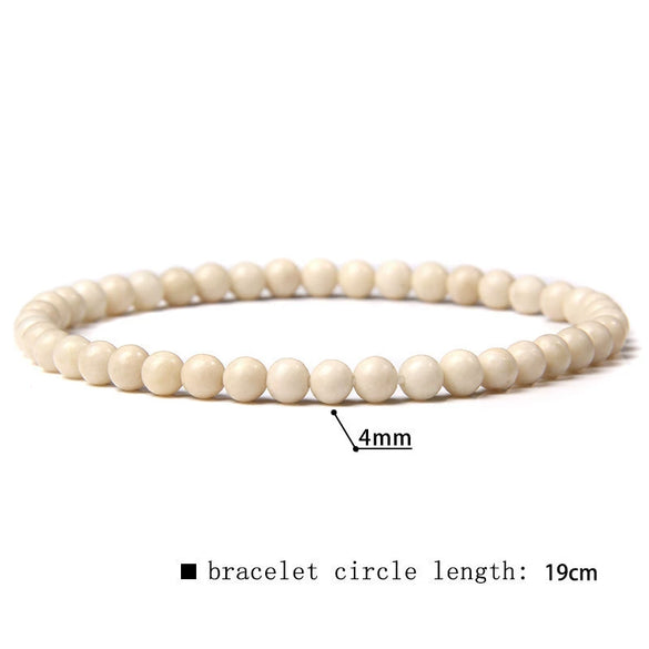 Retro Handmade Crystal Bead Stretch Bracelet With Geometric Design Unisex Fashion Jewelry
