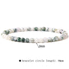 Retro Handmade Crystal Bead Stretch Bracelet With Geometric Design Unisex Fashion Jewelry