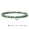 Retro Handmade Crystal Bead Stretch Bracelet With Geometric Design Unisex Fashion Jewelry