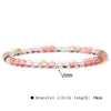 Retro Handmade Crystal Bead Stretch Bracelet With Geometric Design Unisex Fashion Jewelry