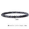 Retro Handmade Crystal Bead Stretch Bracelet With Geometric Design Unisex Fashion Jewelry