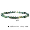 Retro Handmade Crystal Bead Stretch Bracelet With Geometric Design Unisex Fashion Jewelry