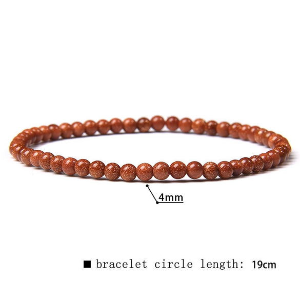 Retro Handmade Crystal Bead Stretch Bracelet With Geometric Design Unisex Fashion Jewelry