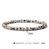 Retro Handmade Crystal Bead Stretch Bracelet With Geometric Design Unisex Fashion Jewelry