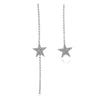 Retro Heart And Animal Motif Asymmetric Earrings With Alloy Drip Oil Design And Silver Needle Posts Fashion Jewelry