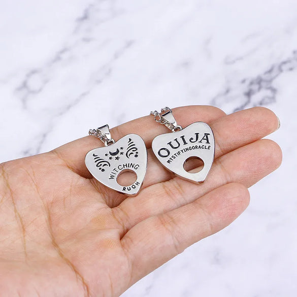 Retro Heart Shape Alloy Plating Metal Women'S Necklace