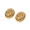 Retro High End Geometric Stainless Steel Earrings For Women With Electroplating Design