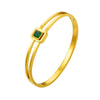 Retro Highend Square Metal Titanium Steel Electroplated Bracelet