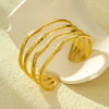 Retro Highgrade Stainless Steel And Titanium Steel Electroplating Bracelet Jewelry