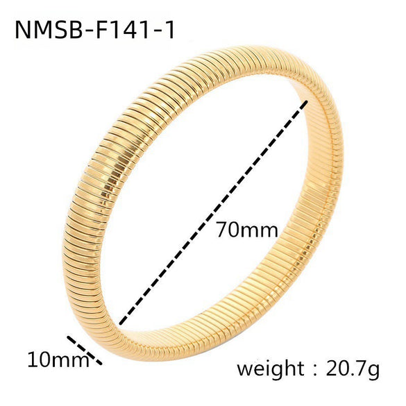 Retro Highgrade Stainless Steel And Titanium Steel Electroplating Bracelet Jewelry