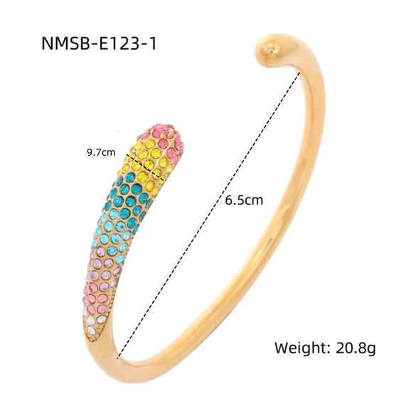 Retro Highgrade Stainless Steel And Titanium Steel Electroplating Bracelet Jewelry