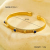 Retro Highgrade Stainless Steel And Titanium Steel Electroplating Bracelet Jewelry