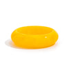 Retro Ins Style Asymmetrical Faceted Acrylic Circle Bracelet With Glue Technique