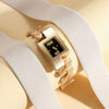Retro Jewelry Alloy And Foot Gold Square Shaped Bracelet For Women