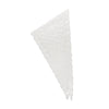 Retro Lace Silk Women's Triangle Headscarf With Floral And Plaid Pattern