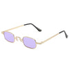 Retro Metal Small Square Sunglasses For Men And Women Personality Street Style Fashion Eyewear