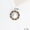 Retro Mobile Phone Case And Shoes Accessories Alloy Electroplating Pearl