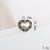 Retro Mobile Phone Case And Shoes Accessories Alloy Electroplating Pearl