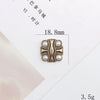 Retro Mobile Phone Case And Shoes Accessories Alloy Electroplating Pearl
