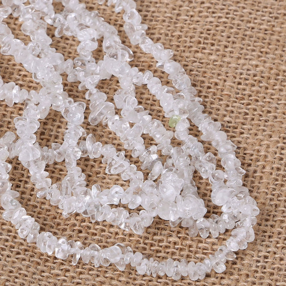 Retro Natural Agate Crystal Gravel Perforated Loose Beads For Handmade Bracelet And Necklace Diy Jewelry Making