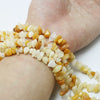 Retro Natural Agate Crystal Gravel Perforated Loose Beads For Handmade Bracelet And Necklace Diy Jewelry Making