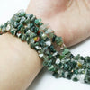 Retro Natural Agate Crystal Gravel Perforated Loose Beads For Handmade Bracelet And Necklace Diy Jewelry Making