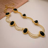 Retro Oval Geometric Alloy Pin Earrings For Women With Electroplating Treatment