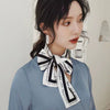 Retro Plaid Ribbon Hair Scarf Tie Long Hair Band Fashion Hair Accessory For Women