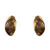 Retro Plastic Resin Geometric Earrings With Electroplating For Women