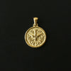 304 Stainless Steel 18K Gold Plated Portrait