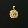 304 Stainless Steel 18K Gold Plated Portrait