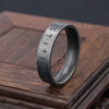 Retro Punk Letter 304 Stainless Steel Polishing Men'S Rings