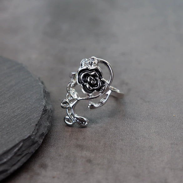 Retro Punk Opening Adjustable All Match Ring For Men And Women