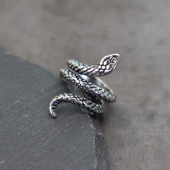 Retro Punk Opening Adjustable All Match Ring For Men And Women