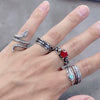 Retro Punk Opening Adjustable All Match Ring For Men And Women