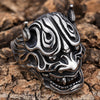 Retro Punk Skull 304 Stainless Steel Halloween Men'S Rings