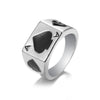 Retro Punk Style Alloy Cast Ring