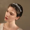 Retro Rhinestone Drop Shape Bridal Crown Electroplated Minimalist Party Headdress For Women Wedding And Birthday Gift Accessory