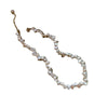 Retro Round Alloy Irregular Beaded Women'S Necklace
