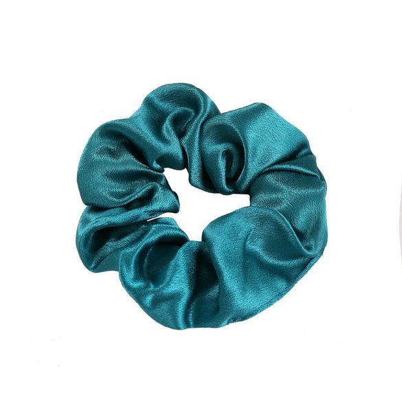 Retro Silk Satin Large Solid Color Hair Scrunchies Wholesale Gooddiy