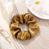 Retro Silk Satin Large Solid Color Hair Scrunchies Wholesale Gooddiy