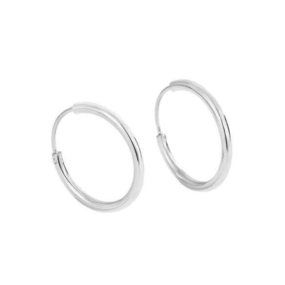 Retro Simple Fashion Geometric Metal Earrings For Women Copper Plated With 18K Gold Electroplated