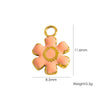 Retro Simple Jewelry Accessories Drop Oilinlaid White Shellfish Natural Stone Zircon Stainless Steel Pendant With Electroplating Process
