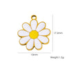 Retro Simple Jewelry Accessories Drop Oilinlaid White Shellfish Natural Stone Zircon Stainless Steel Pendant With Electroplating Process