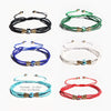 Retro Simple Style Geometric Glass Glass Wholesale Bracelets